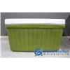 Image 8 : **Green Coleman Cooler with Lid