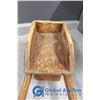 Image 7 : Vintage Miniataure Wooden Wheelbarrow