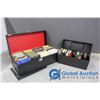 Image 1 : (2) 8-Track Case with Assorted Tapes