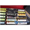 Image 4 : (2) 8-Track Case with Assorted Tapes