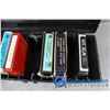 Image 6 : (2) 8-Track Case with Assorted Tapes