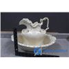 Image 5 : Ceramic Pitcher and Basin Set and Wash Basin