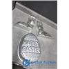 Image 1 : Tin Cake Pans - Easter Egg and Bunny (front and back)