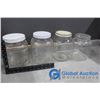 Image 2 : (4) Vintage Glass Jars