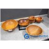Image 1 : (12) Baribou-Maid Canada Wooden Bowls - Various Sizes