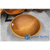 Image 3 : (12) Baribou-Maid Canada Wooden Bowls - Various Sizes