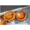 Image 7 : (12) Baribou-Maid Canada Wooden Bowls - Various Sizes