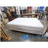 Image 3 : **Queen Mattress & Boxspring w/Metal Bedframe