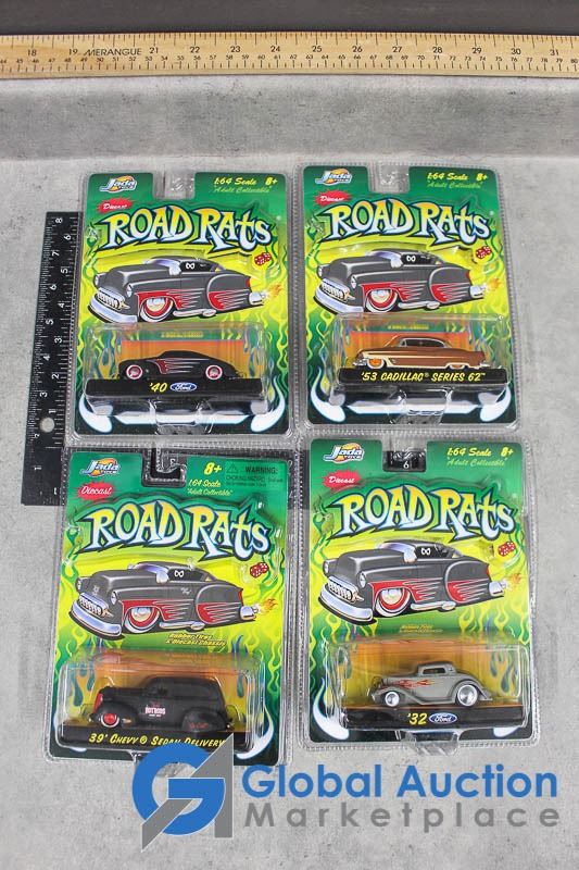 Road Rats 10台セット ミニカー ロードラッツ　Jada toys 超熱 Chevy '47 Rats Road Toys Jada toys ロードラッツ Jada ミニカー