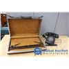 Image 1 : Brown Briefcase and Rotary Phone