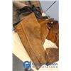Image 2 : 2pc Leather Protective Welding Gear