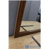 Image 2 : **Wood Framed Mirror