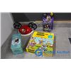 Image 1 : Vintage Disney Hat and Puzzle, Uncle Scrooge Tin nd Mickey Mouse infinity Figurine