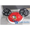 Image 9 : Vintage Disney Hat and Puzzle, Uncle Scrooge Tin nd Mickey Mouse infinity Figurine