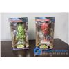 Image 1 : **Spiderman and Green Goblin Head Knockers in Box - BID PRICE X2
