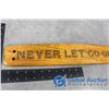 Image 2 : "Never Let Go Of Your Dreams" Wooden Sign