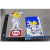 Image 1 : (2) Esso Fantasy Porcelain Sign