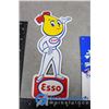 Image 2 : (2) Esso Fantasy Porcelain Sign
