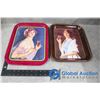 Image 1 : (2)Coca-Cola Tin Trays