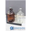 Image 5 : (2) Glass Jugs - A&W and Clear Glass