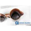 Image 9 : (3) Brown Ceramic Pitchers