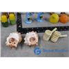 Image 2 : (19) Assorted Salt & Pepper Shaker Sets