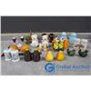 Image 1 : (14) Assorted Salt & Pepper Shaker Sets - Including Blue Mountain Pottery Mushrooms