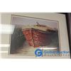 Image 2 : **Framed Boat Picture