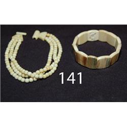 TWO ESKIMO BRACELETS