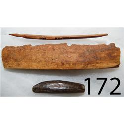 THREE ESKIMO TOOLS 