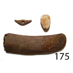 THREE ESKIMO TOOLS 