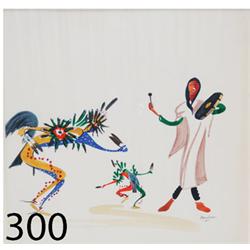 SAN ILDEFONSO PAINTING