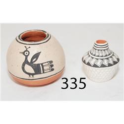 TWO SANTO DOMINGO/LAGUNA POTS
