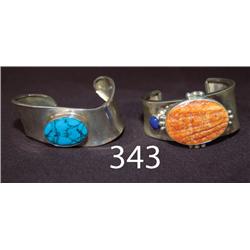 TWO NAVAJO BRACELETS