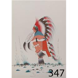 KIOWA PAINTING