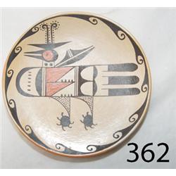 HOPI POTTERY PLATE 