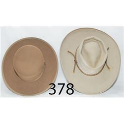 TWO COWBOY HATS