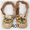 Image 1 : TLINGIT/ATHABASCAN MOCCASINS 