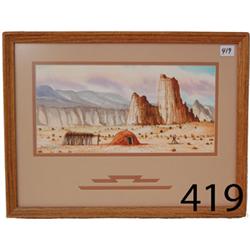 NAVAJO PAINTING