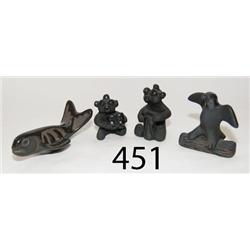 FOUR SANTA CLARA POTTERY ITEMS