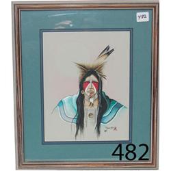 KIOWA/TAOS PAINTING