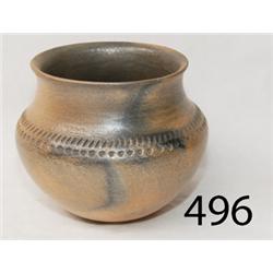 JICARILA APACHE/HISPANIC POTTERY JAR