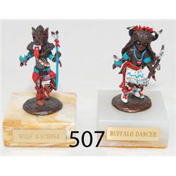 TWO BRONZES