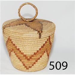 PAPAGO LIDDED BASKET