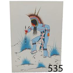 KIOWA PAINTING