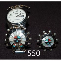 ZUNI WATCH BAND AND RING