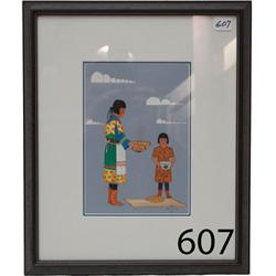 SAN ILDEFONSO PAINTING