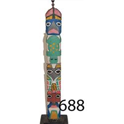 NORTHWEST COAST TOTEM LAMP