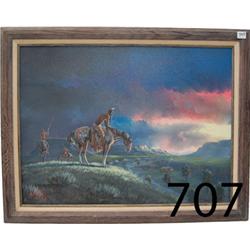 OGLALA SIOUX PAINTING