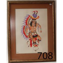 KIOWA PAINTING